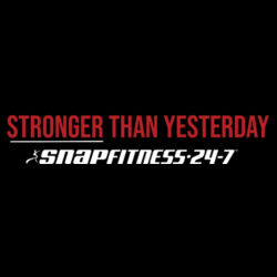 Stronger Than Yesterday - Premium Fitted CVC Crew Design