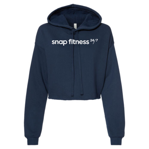 Snap Fitness - Women's Cropped Fleece Hoodie Thumbnail
